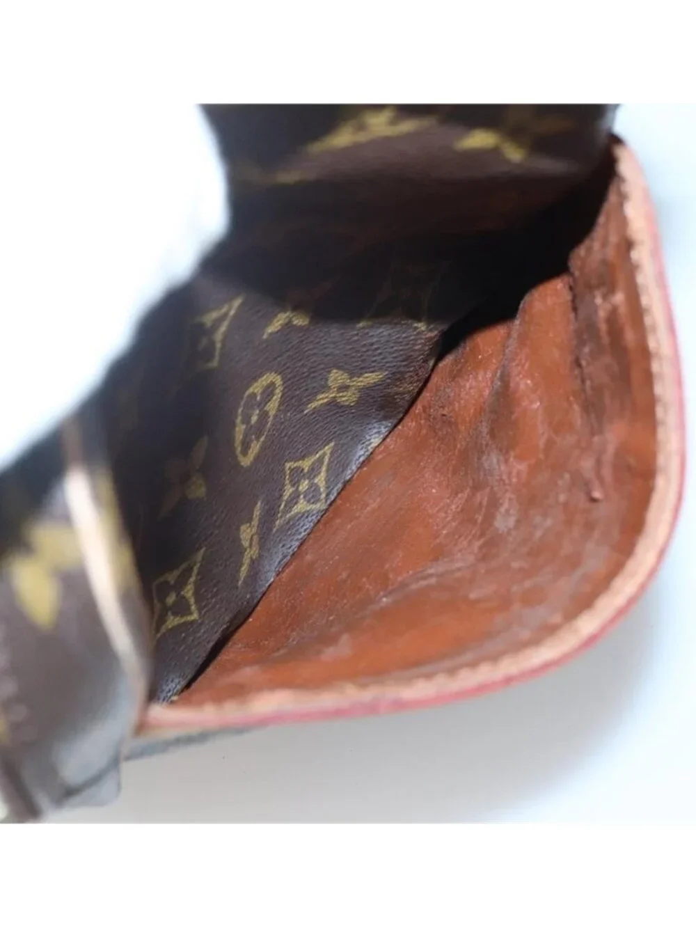 Authentic LOUIS VUITTON Monogram Danube Shoulder Bag M45266 LV
